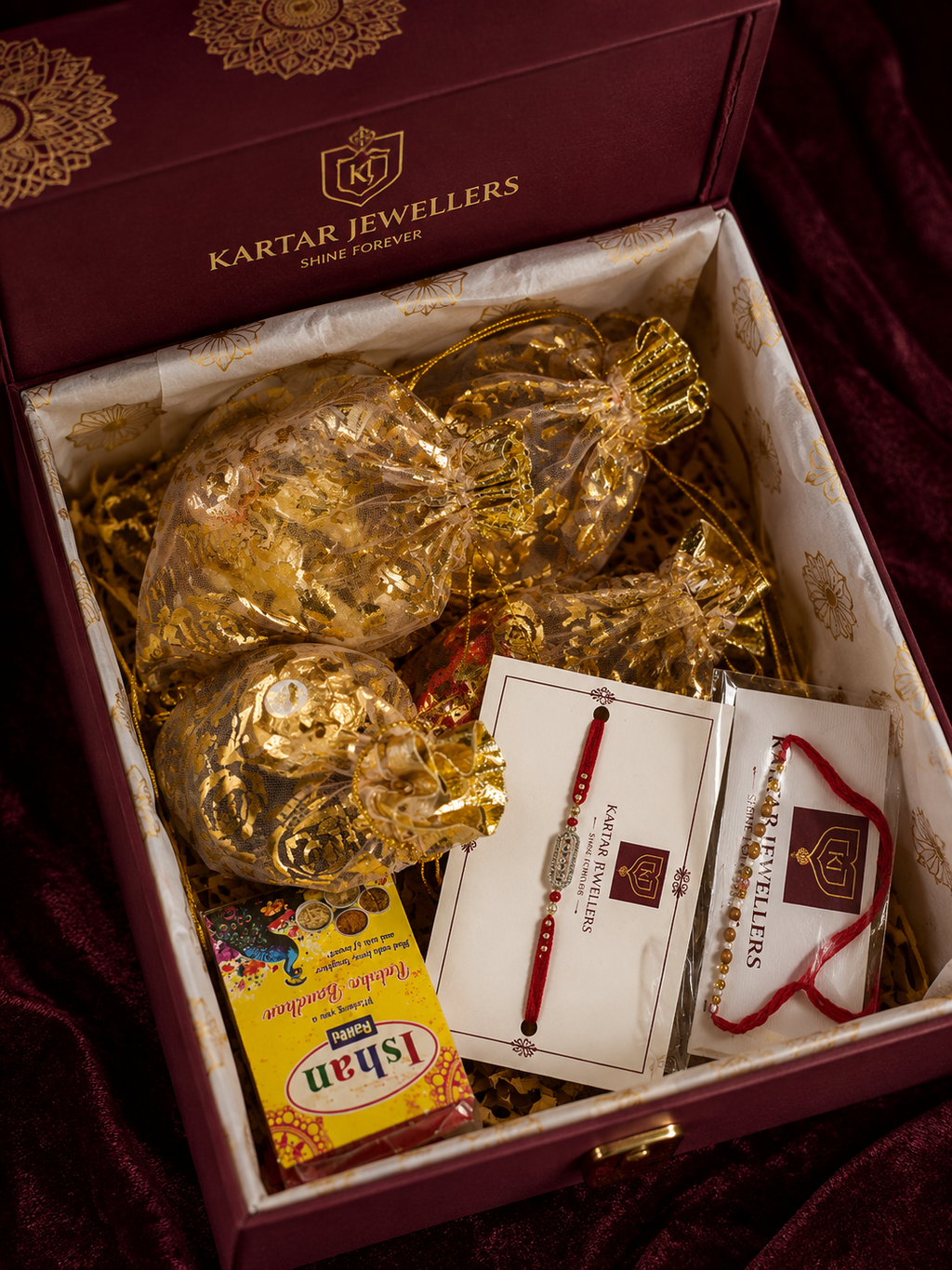 Silver Rakhi Hamper
