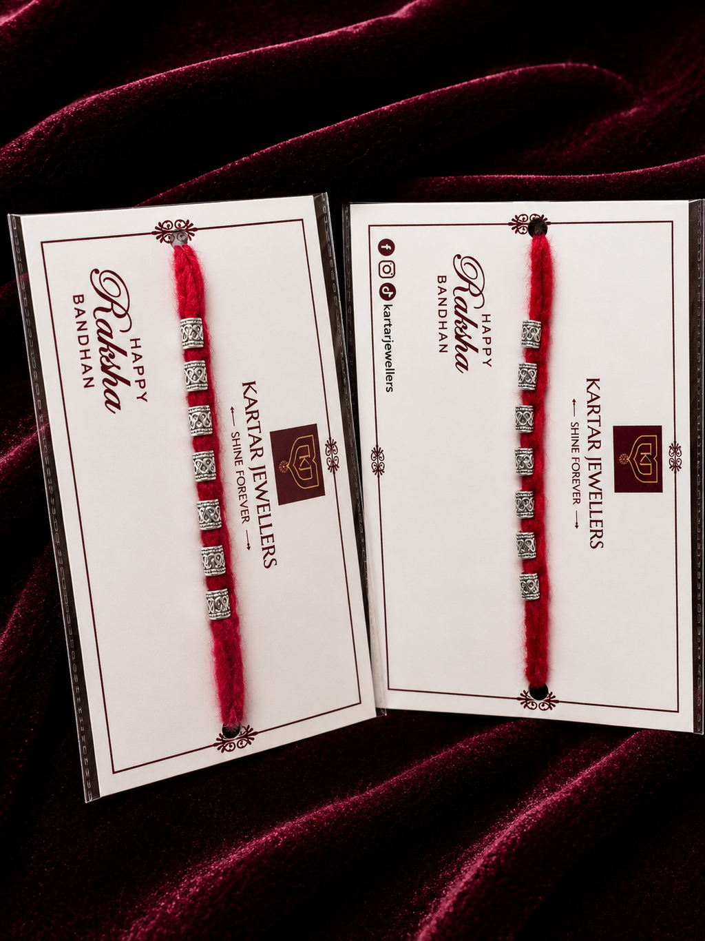 Silver Rakhi