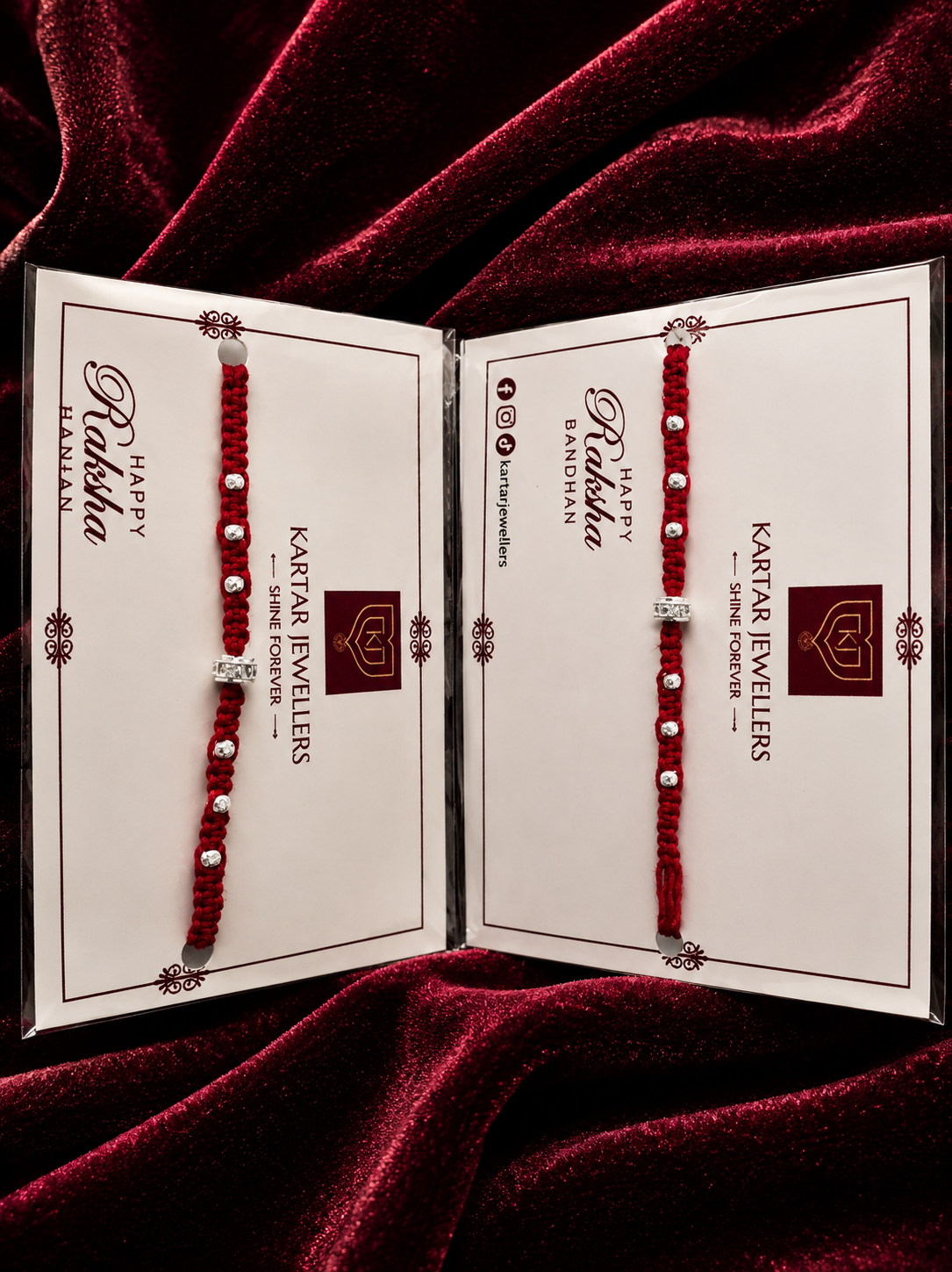 Silver Rakhi