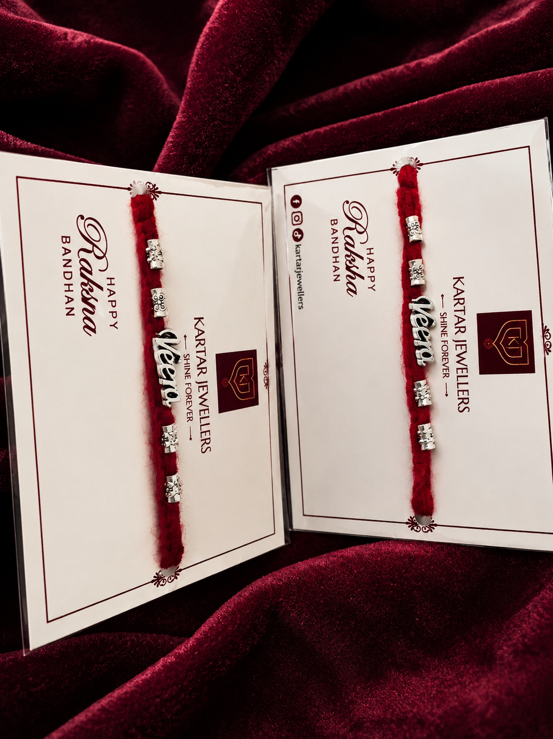 Silver Rakhi