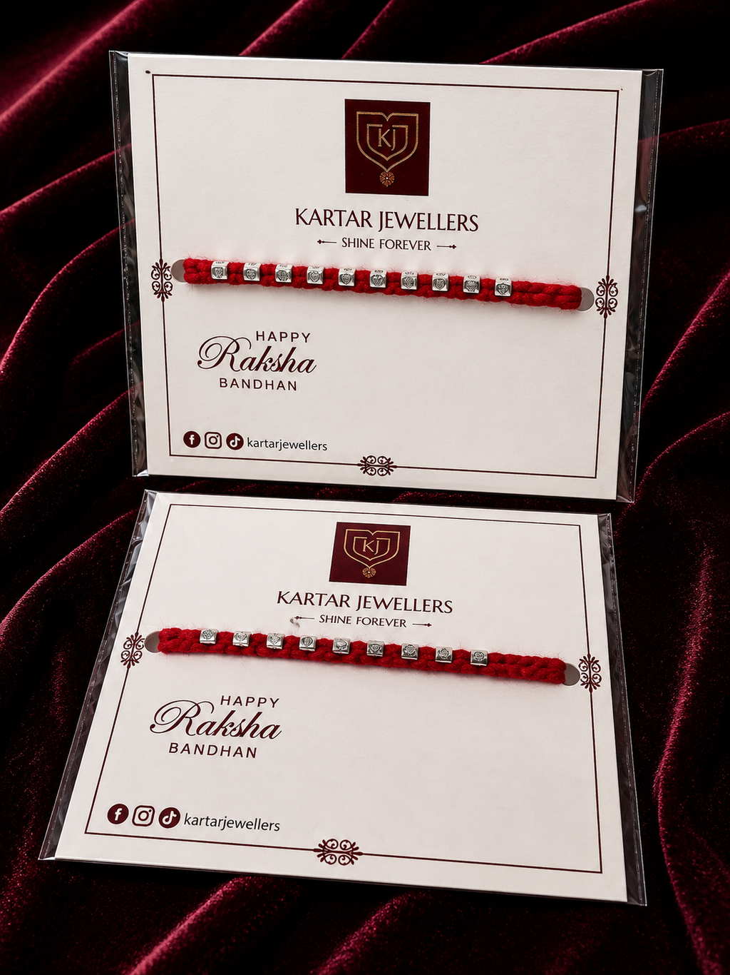 Silver Rakhi