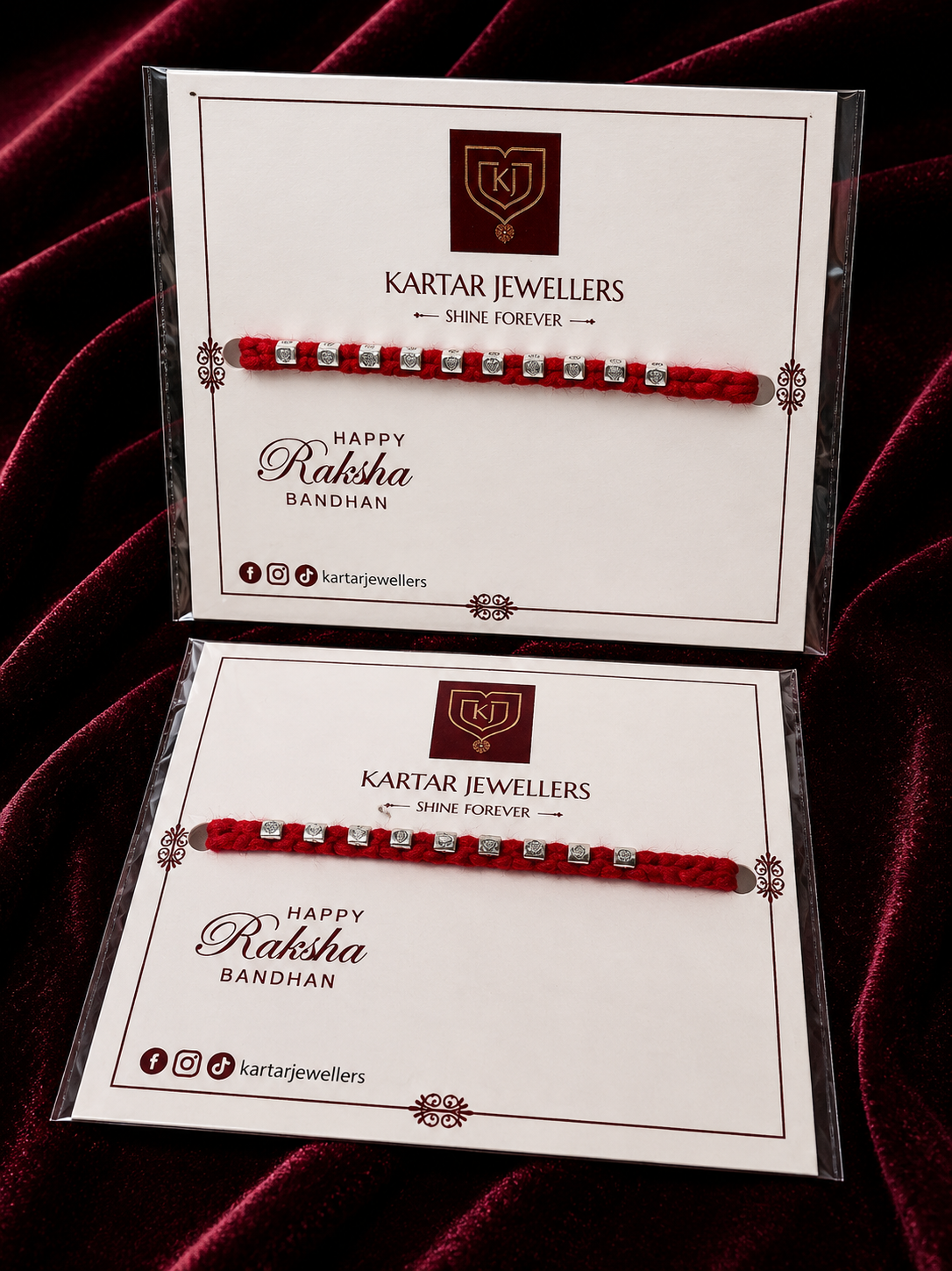 Silver Rakhi