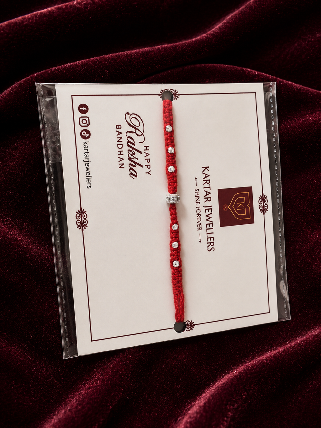 Silver Rakhi Hamper
