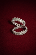 Silver Hoops