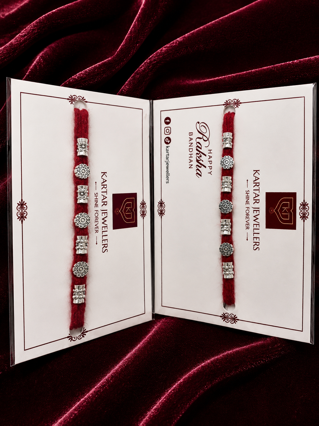 Silver Rakhi