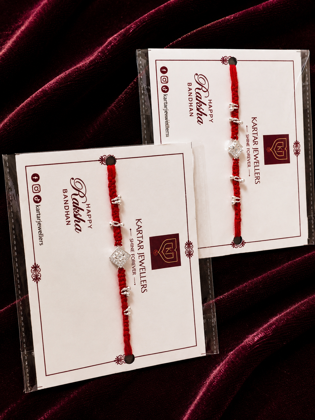 Silver Rakhi