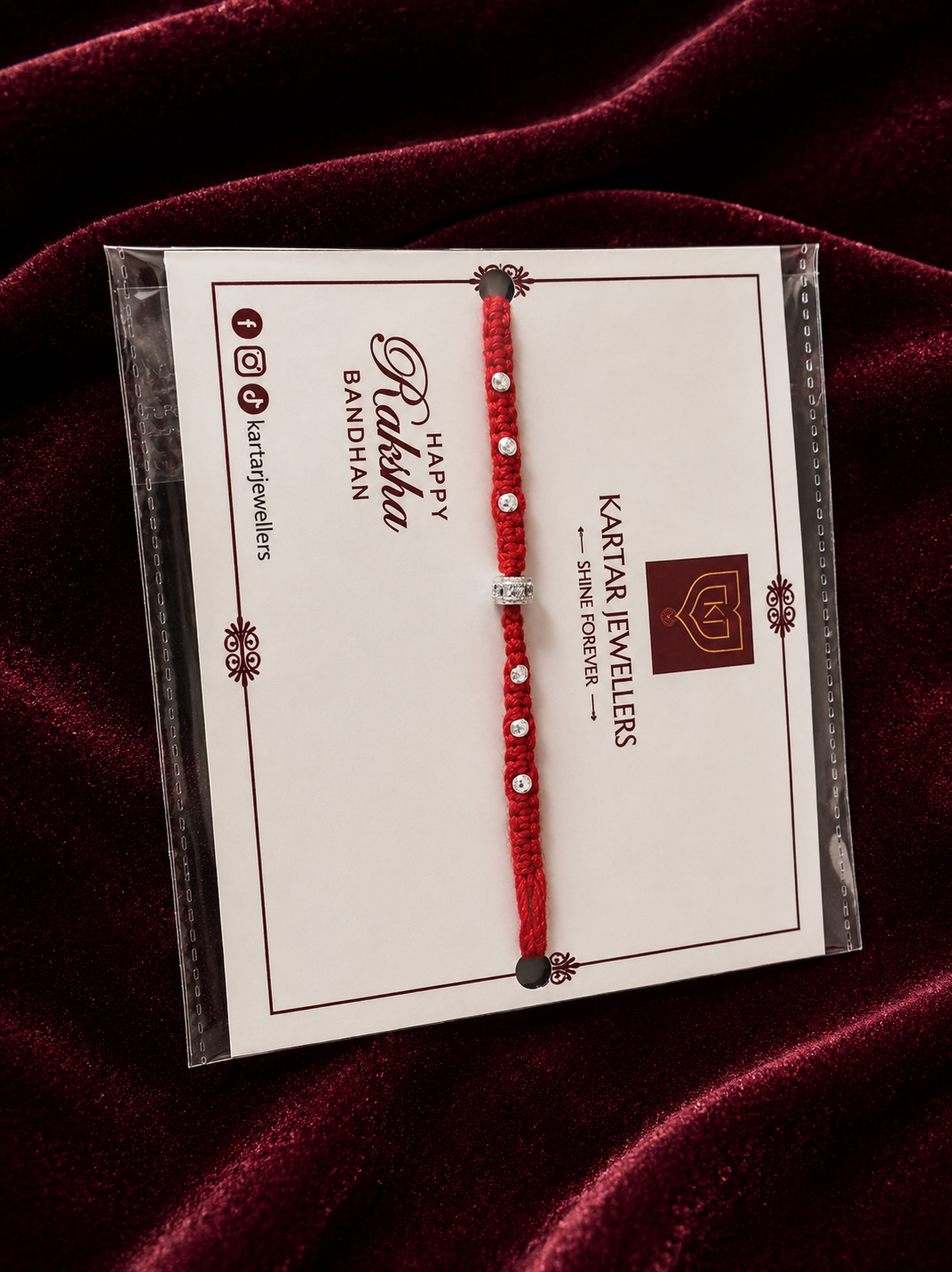 Silver Rakhi