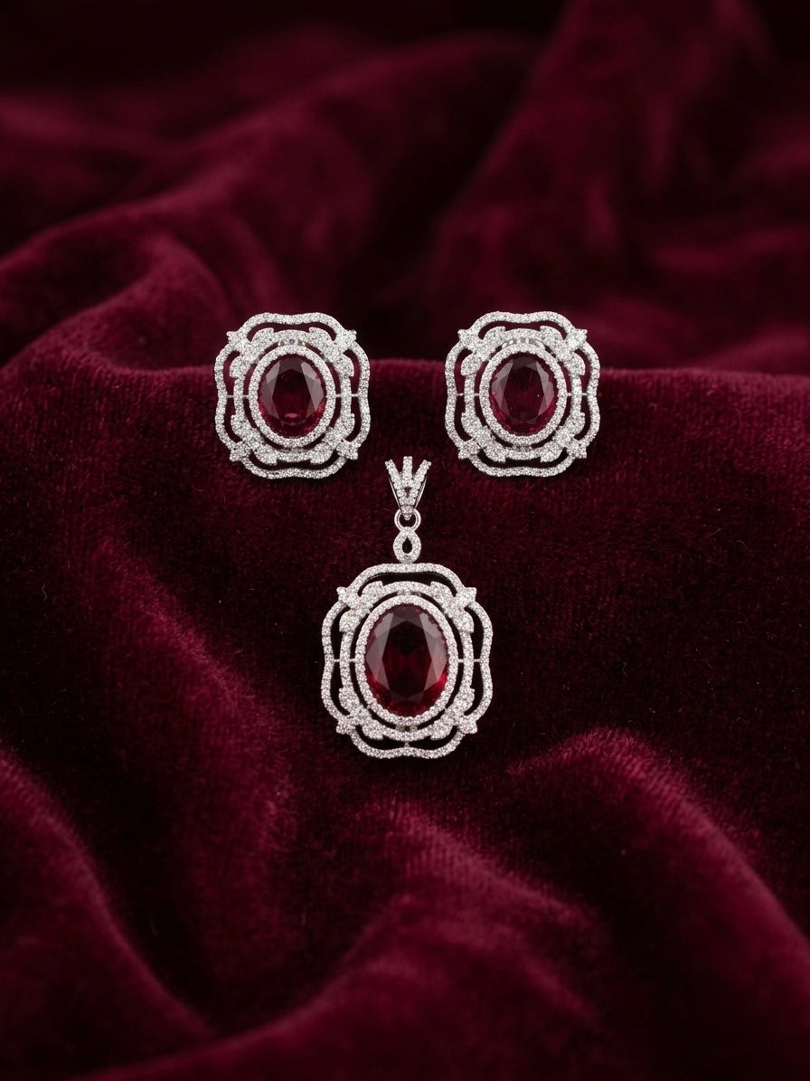 Pendant & Earring Set