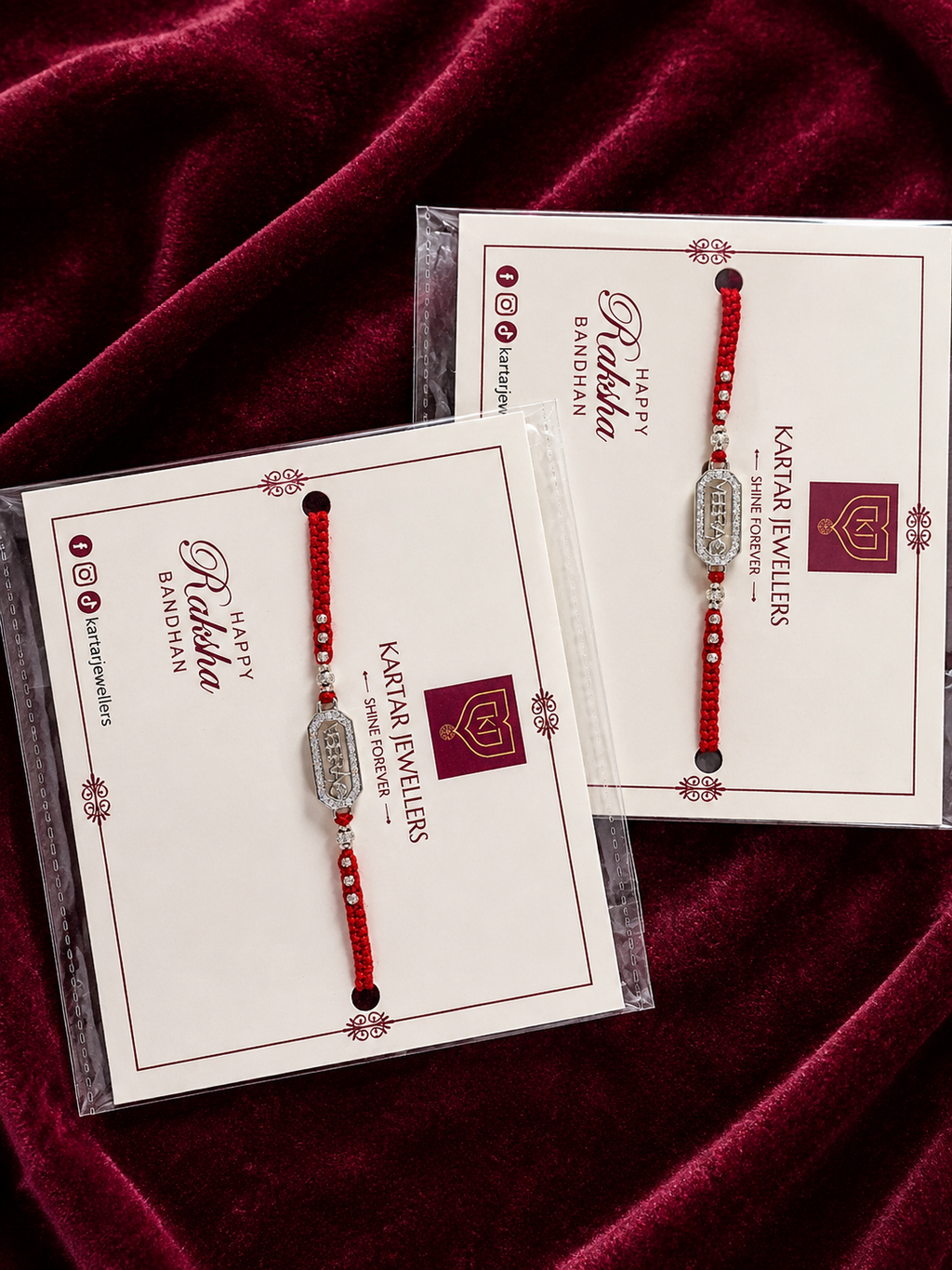 Silver Rakhi