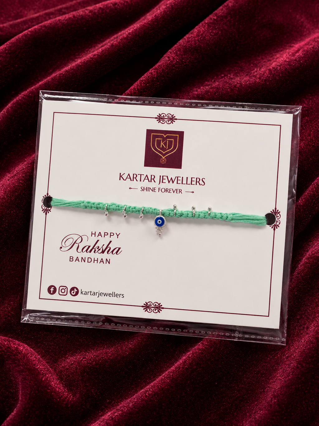 Silver Rakhi
