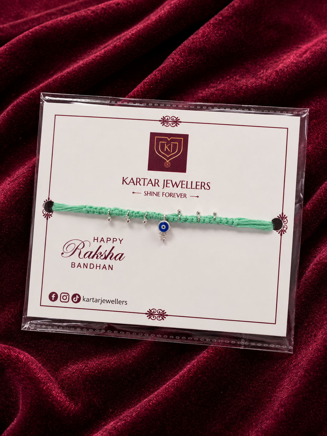 Silver Rakhi