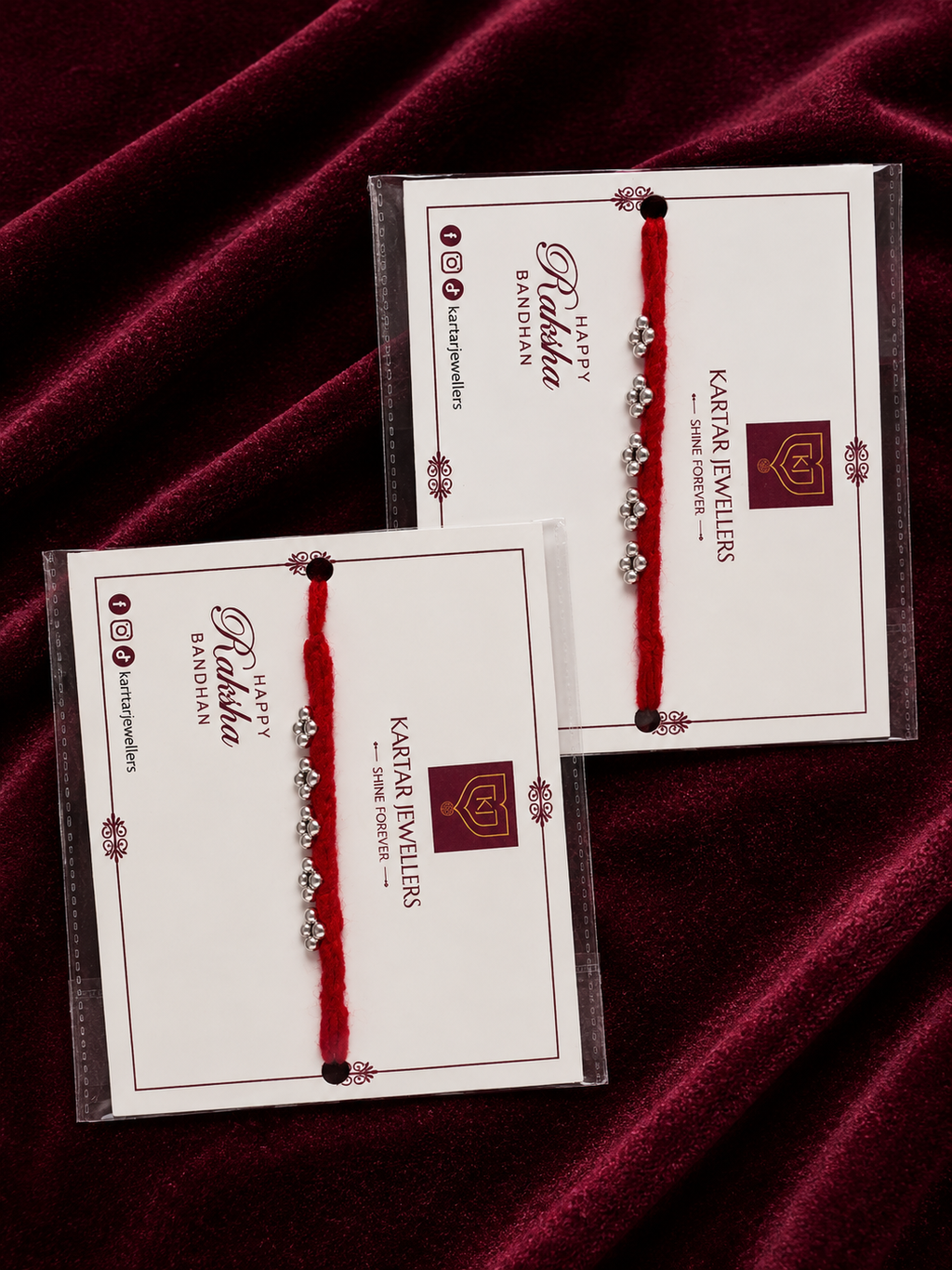 Silver Rakhi