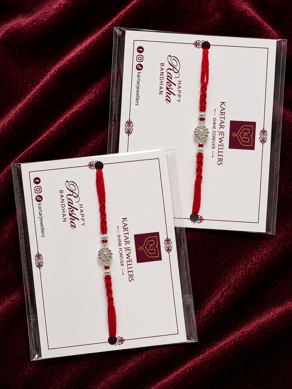 Silver Rakhi