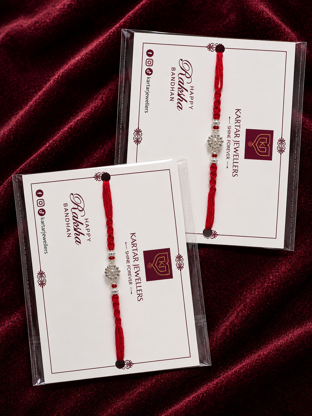Silver Rakhi
