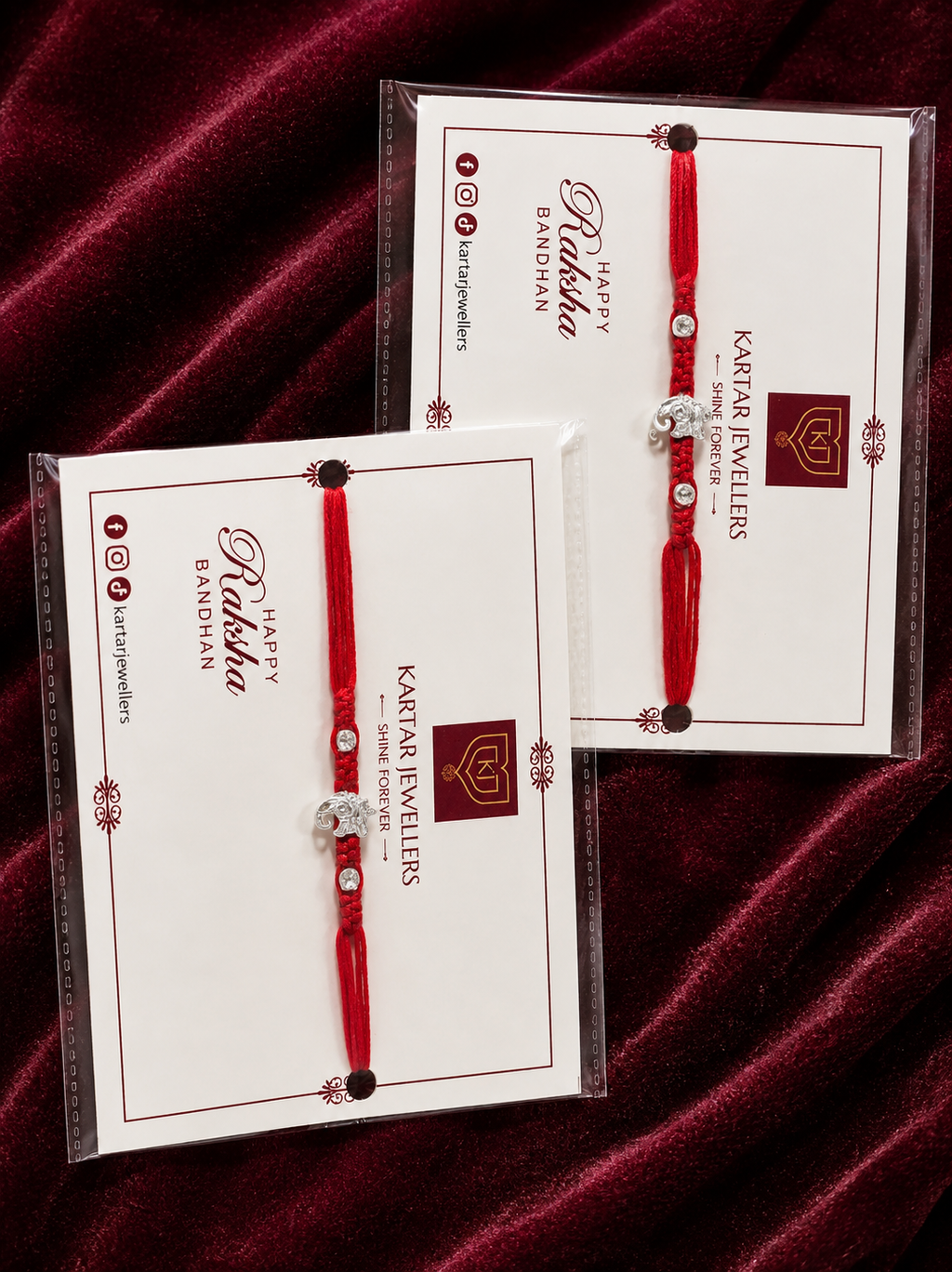 Silver Rakhi
