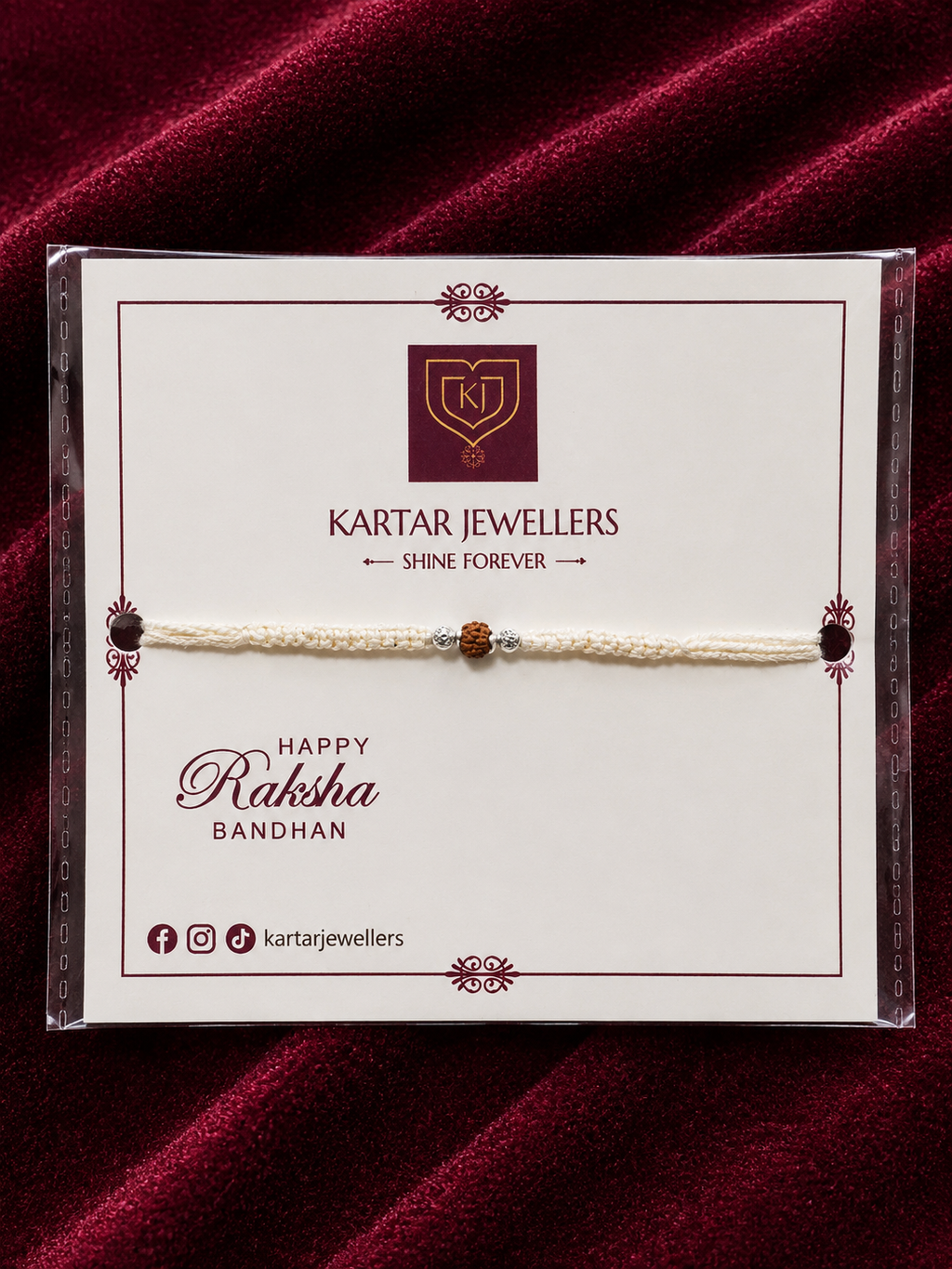Silver Rakhi