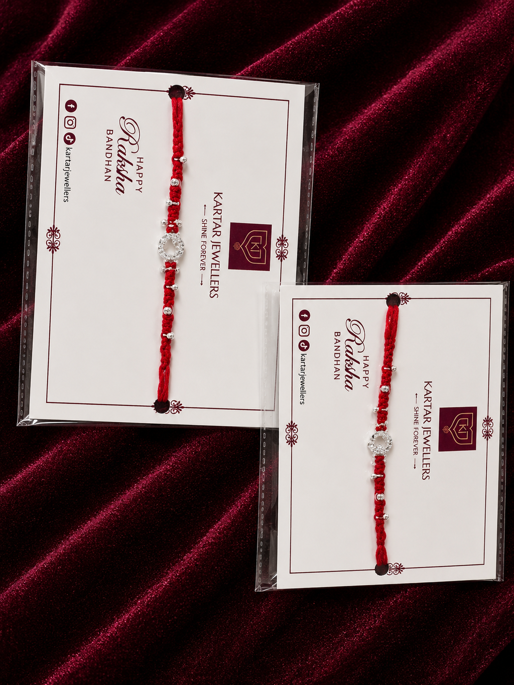 Silver Rakhi