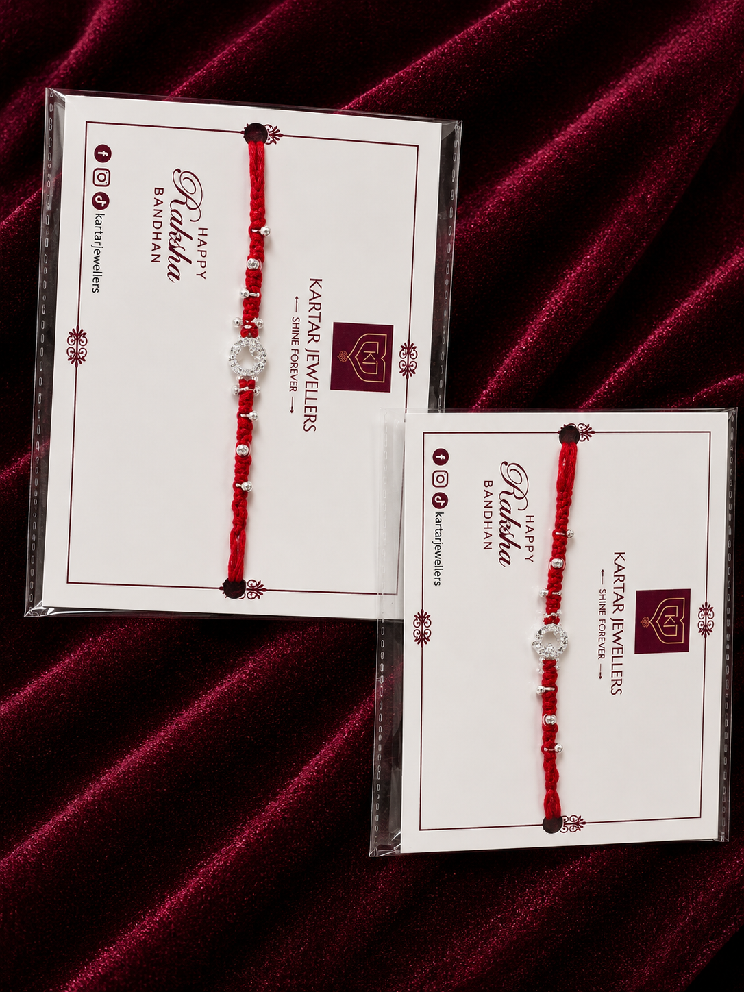 Silver Rakhi