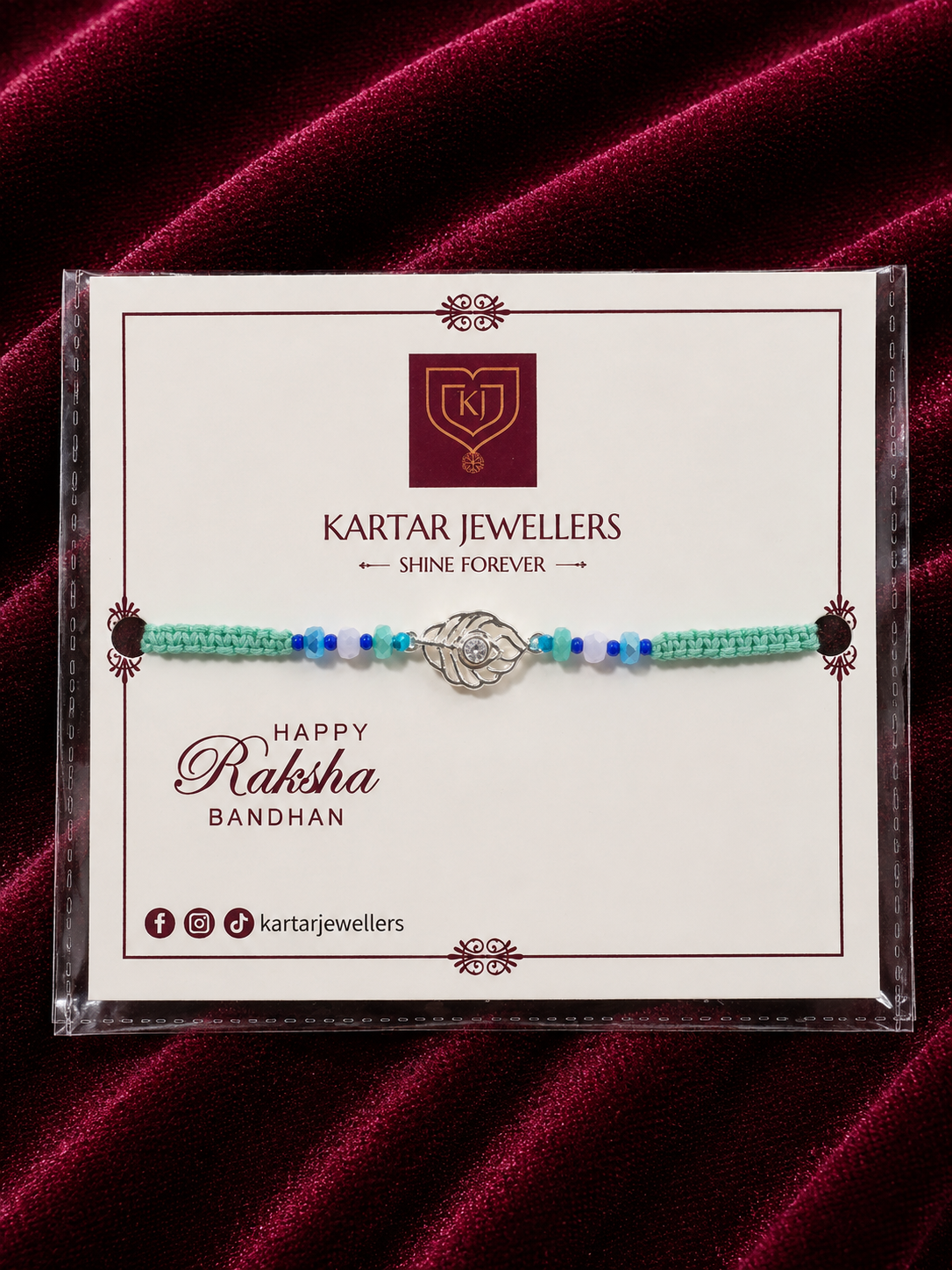 Silver Rakhi