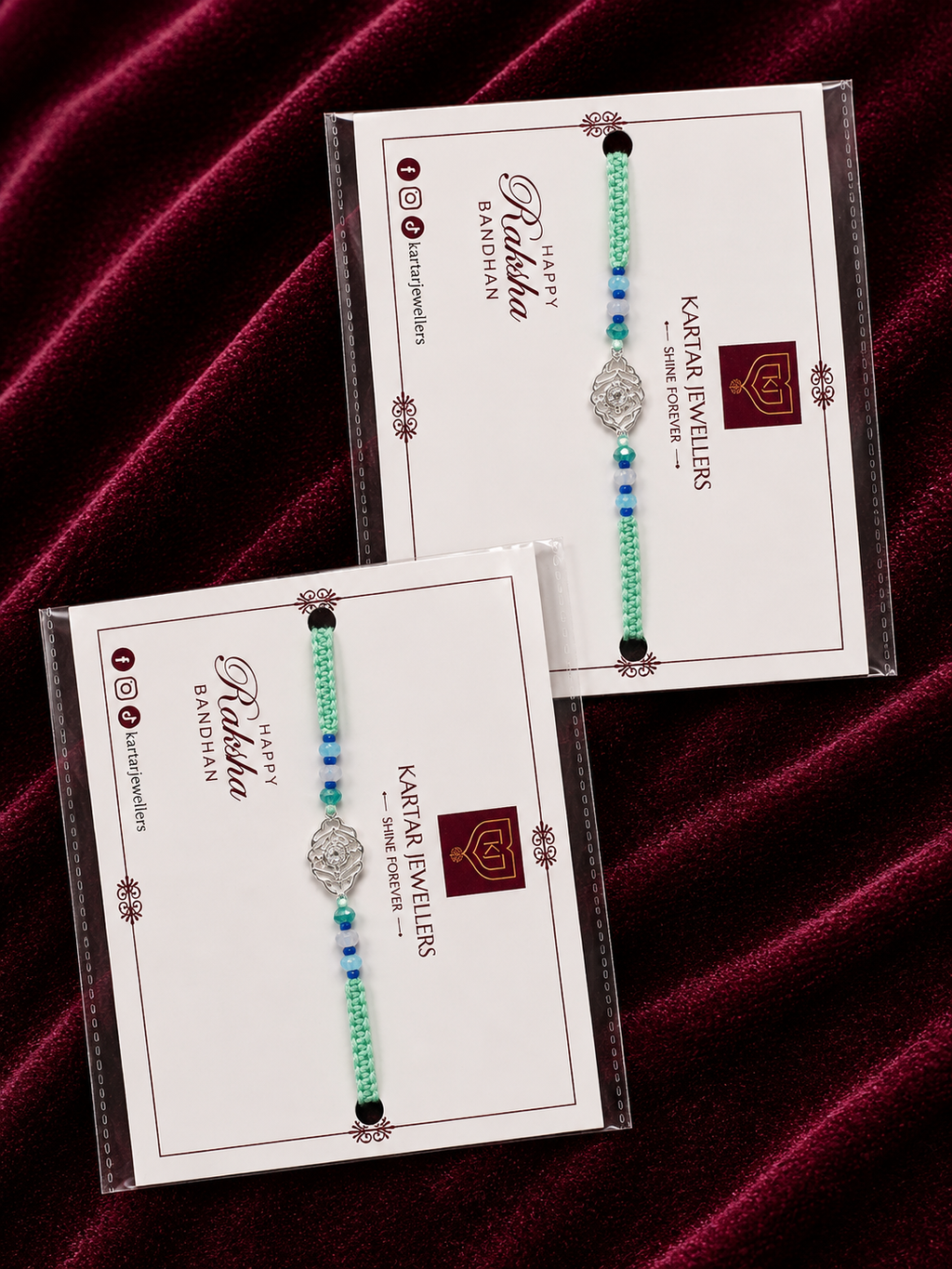 Silver Rakhi