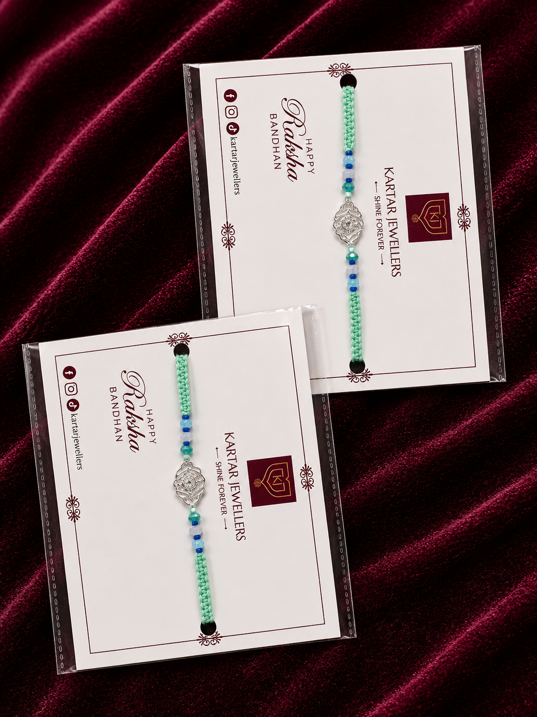 Silver Rakhi