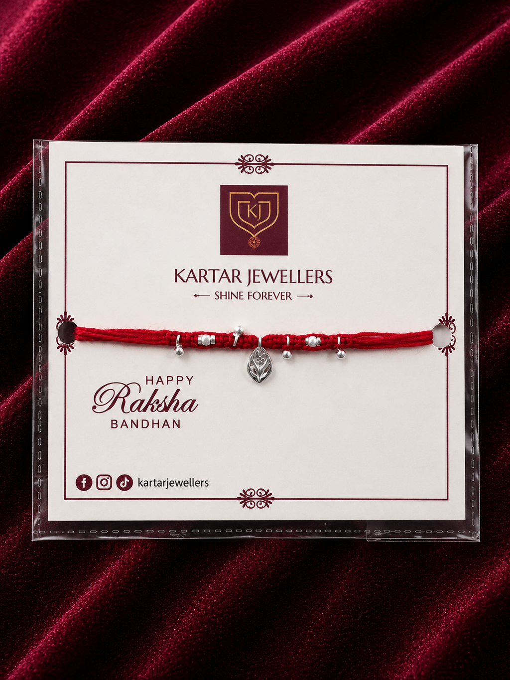 Silver Rakhi
