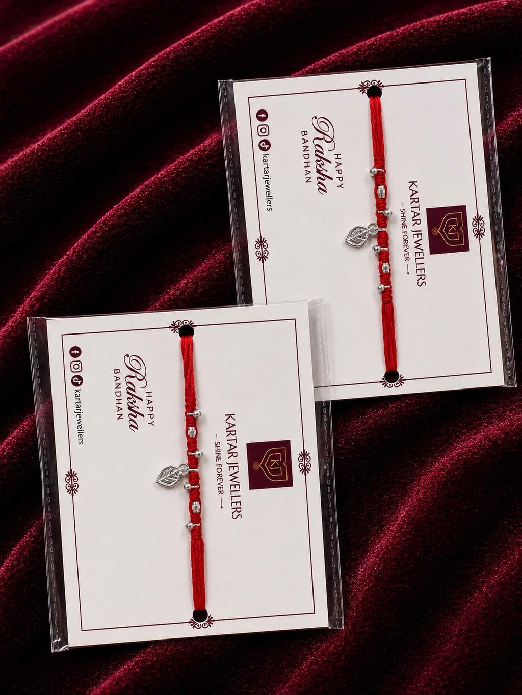 Silver Rakhi