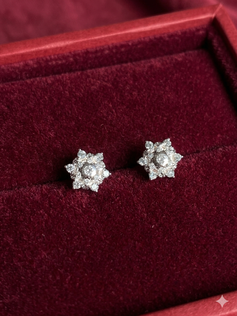 Silver Earstuds