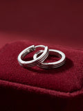 Silver Hoops