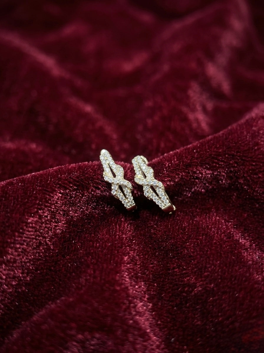 Silver Hoops