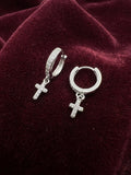 Silver Hoops