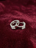 Silver Hoops