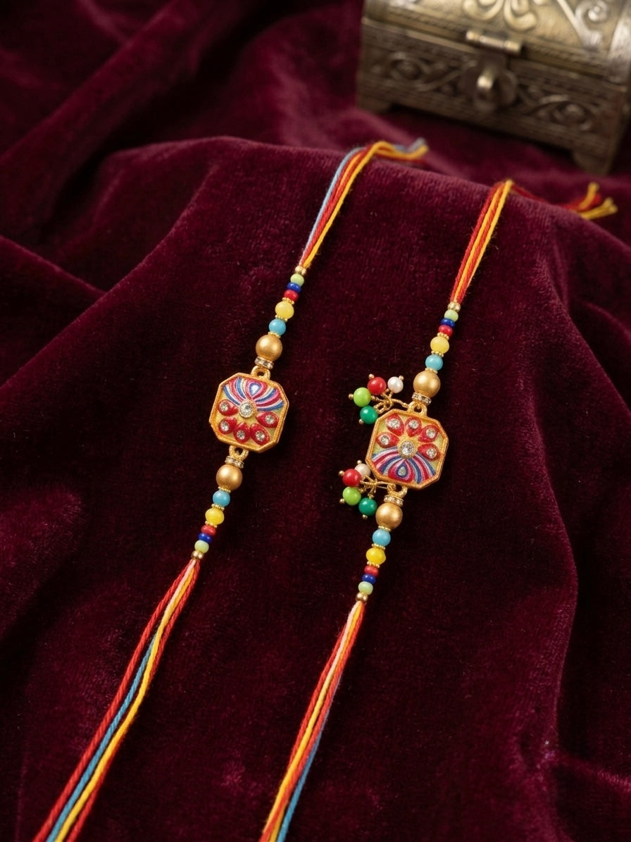 Veera Bhabhi Rakhi Set