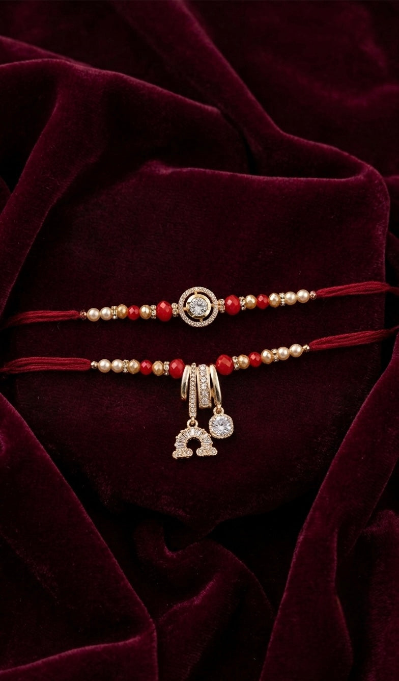 AD Veera Bhabhi Rakhi Set