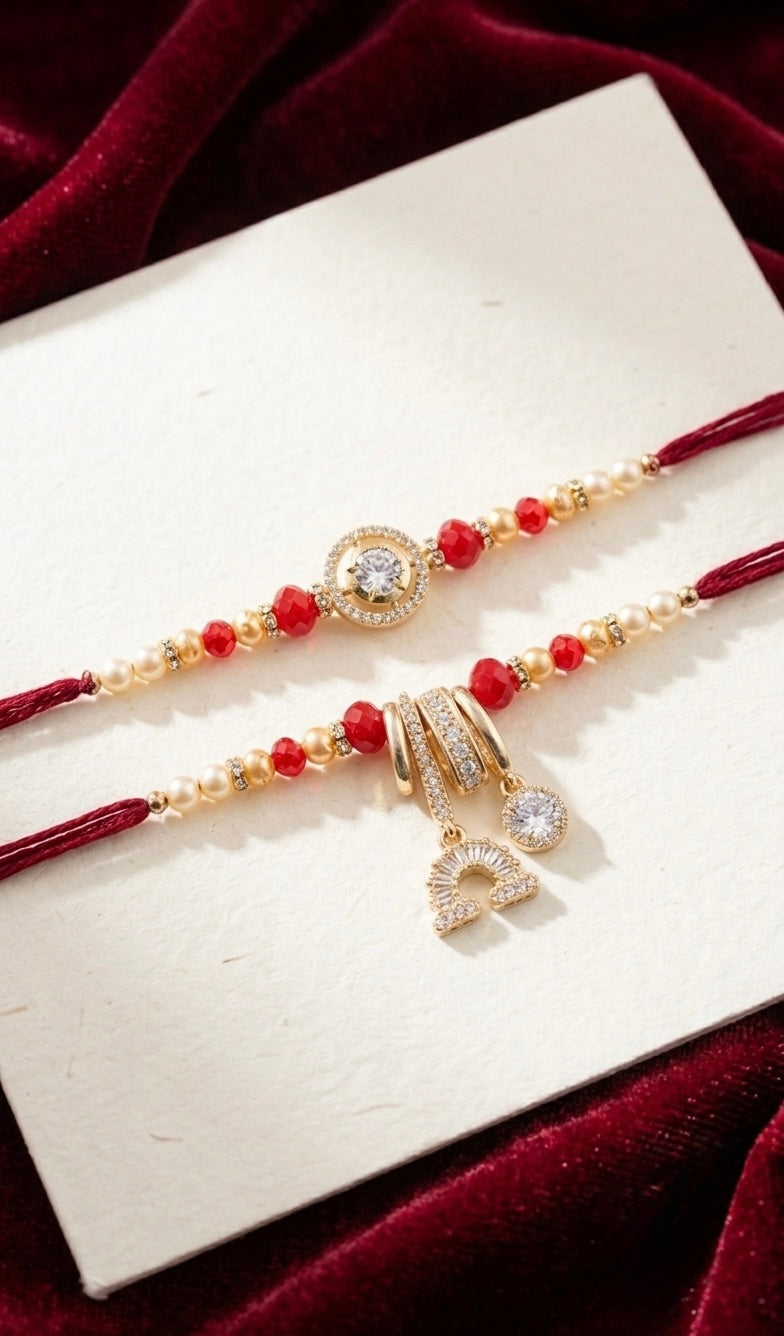AD Veera Bhabhi Rakhi Set