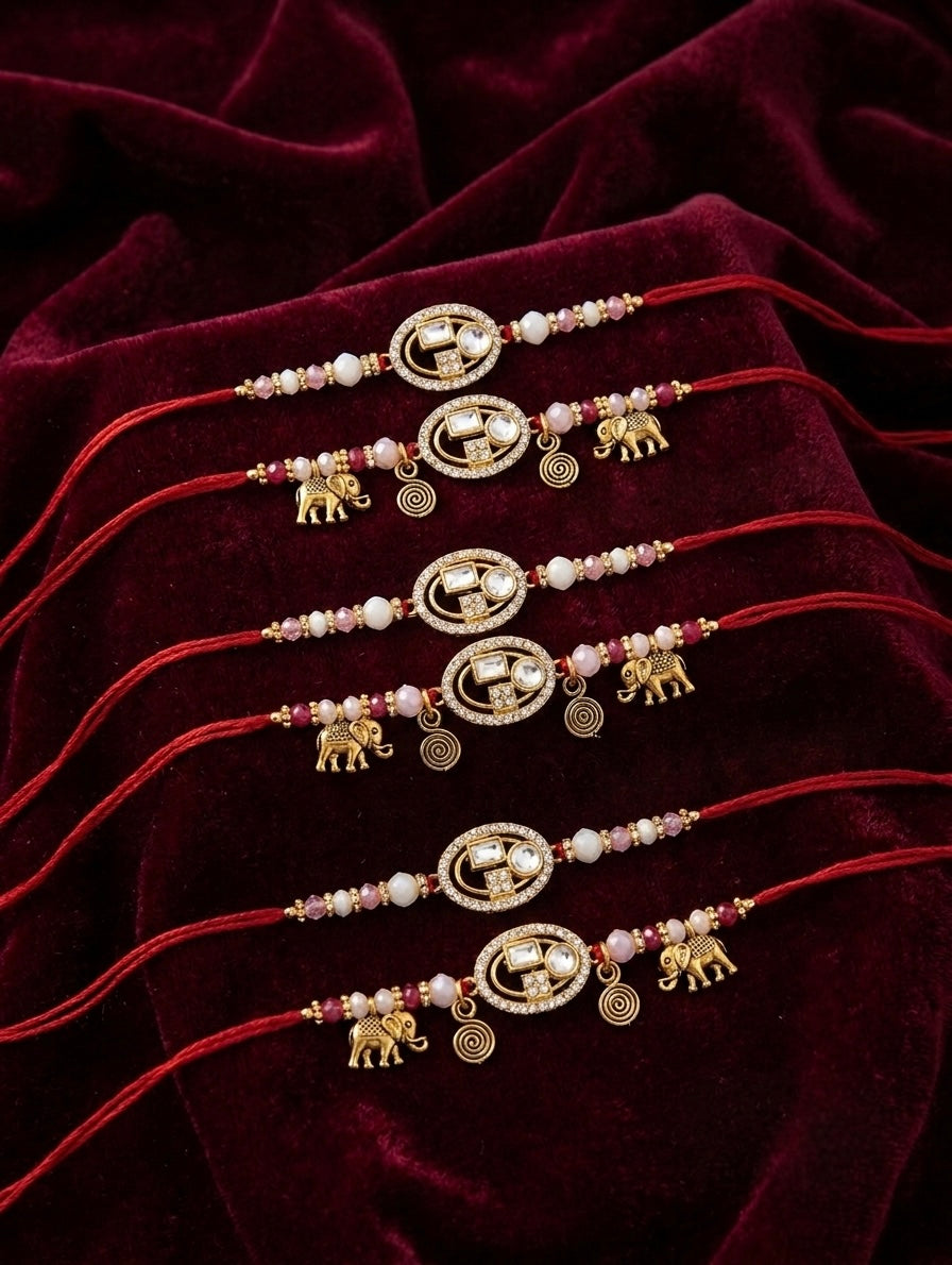AD Veera Bhabhi Rakhi Set