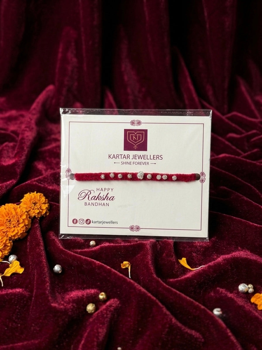 Silver Rakhi