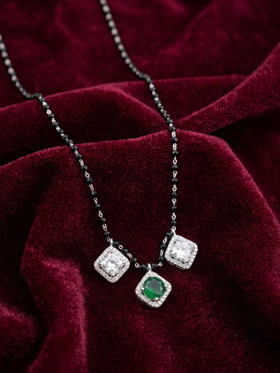 Silver Mangalsutra