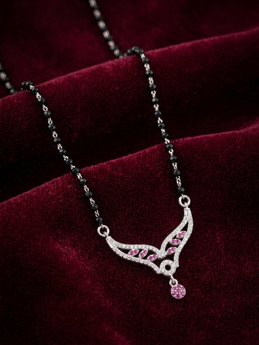 Silver Mangalsutra