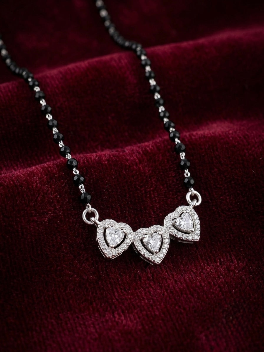 Silver Mangalsutra