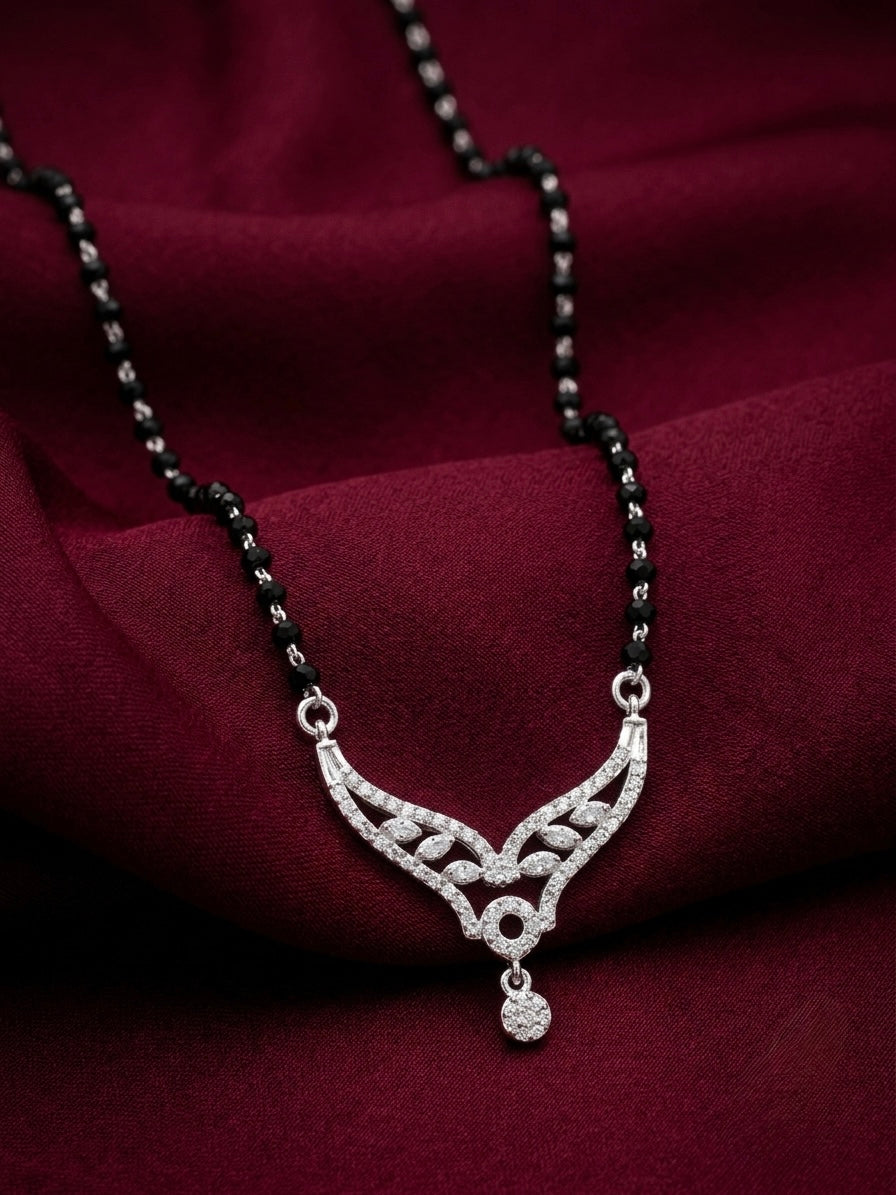 Silver Mangalsutra