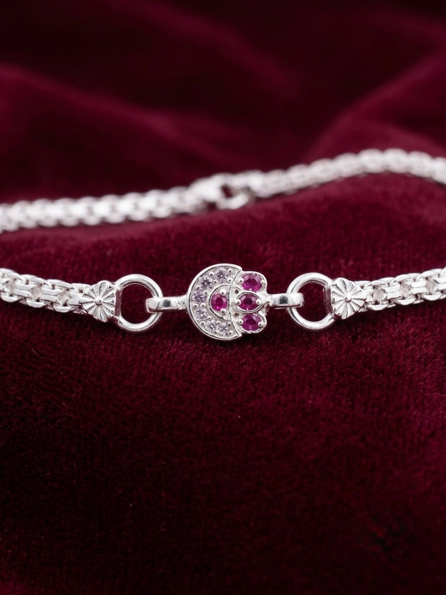 Silver Rakhi