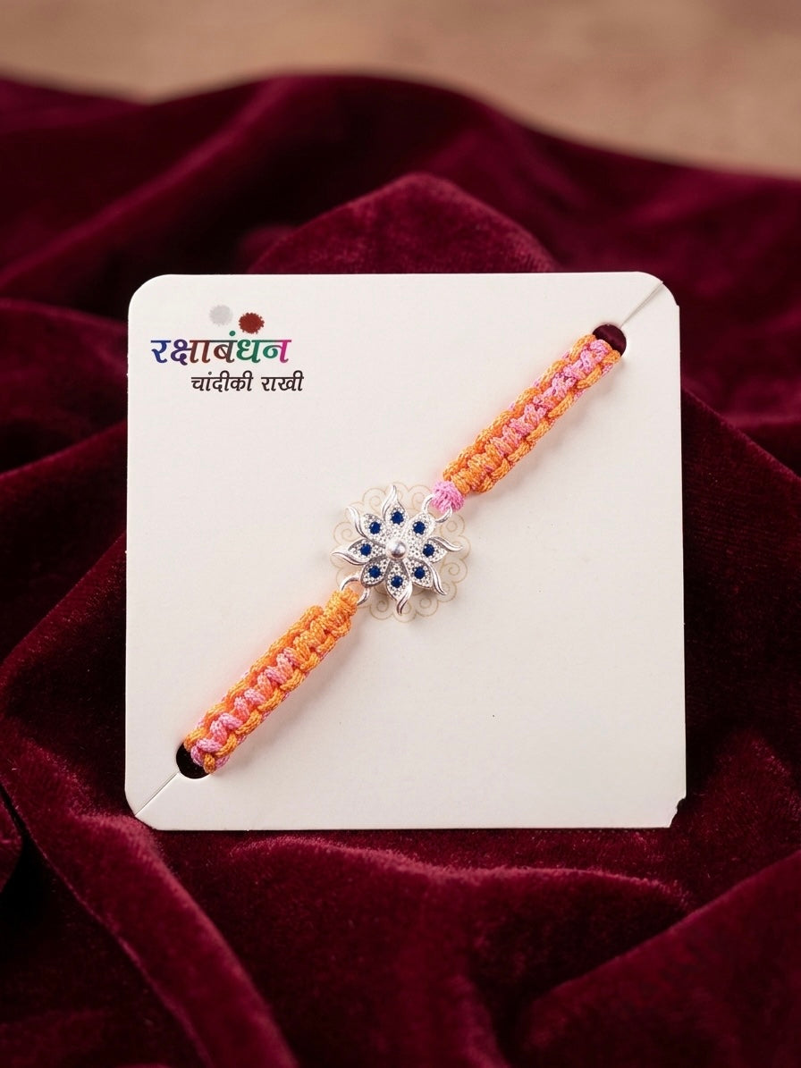 Silver Rakhi
