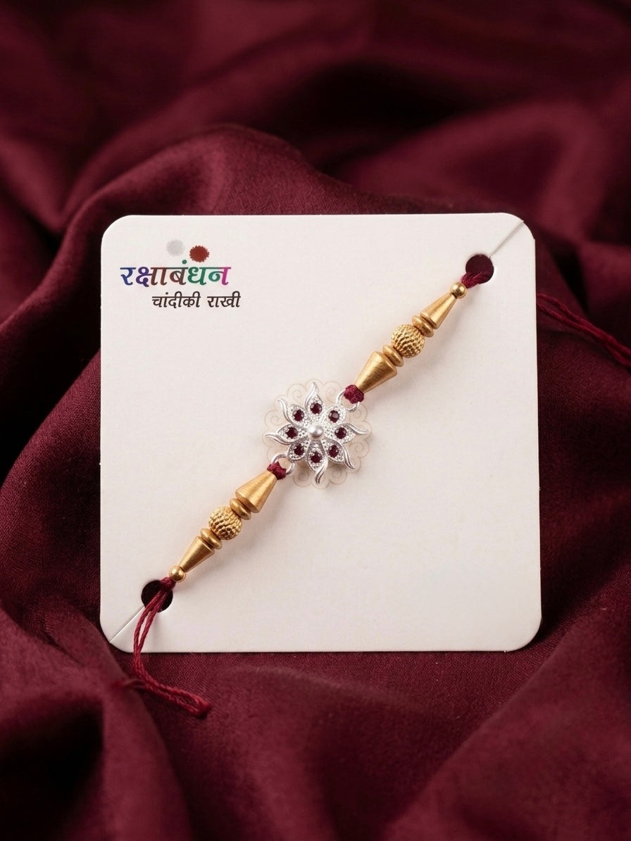 Silver Rakhi
