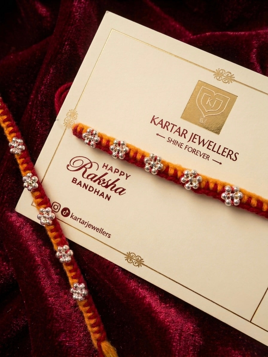 Silver Rakhi