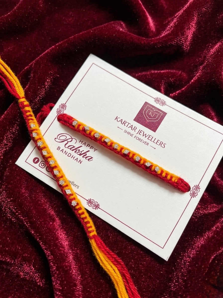 Silver Rakhi