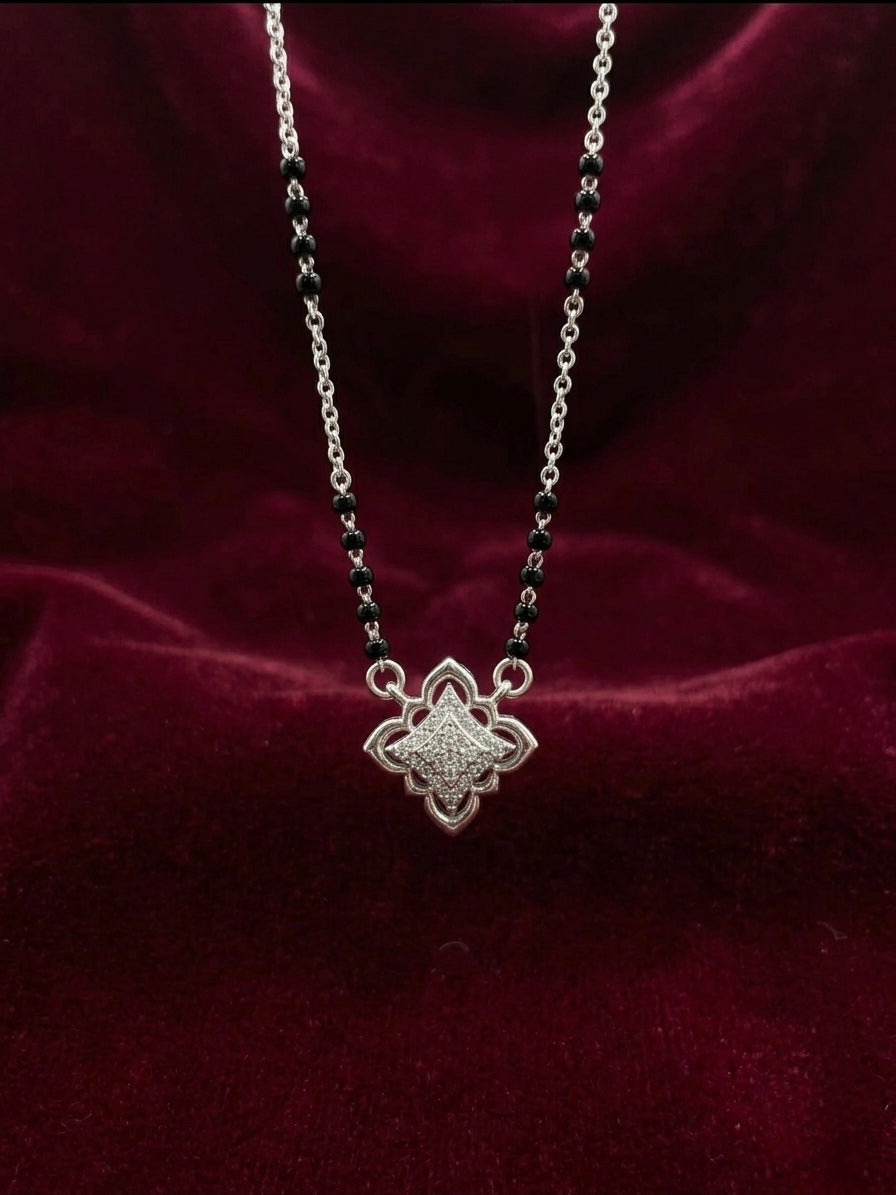 Silver Mangalsutra