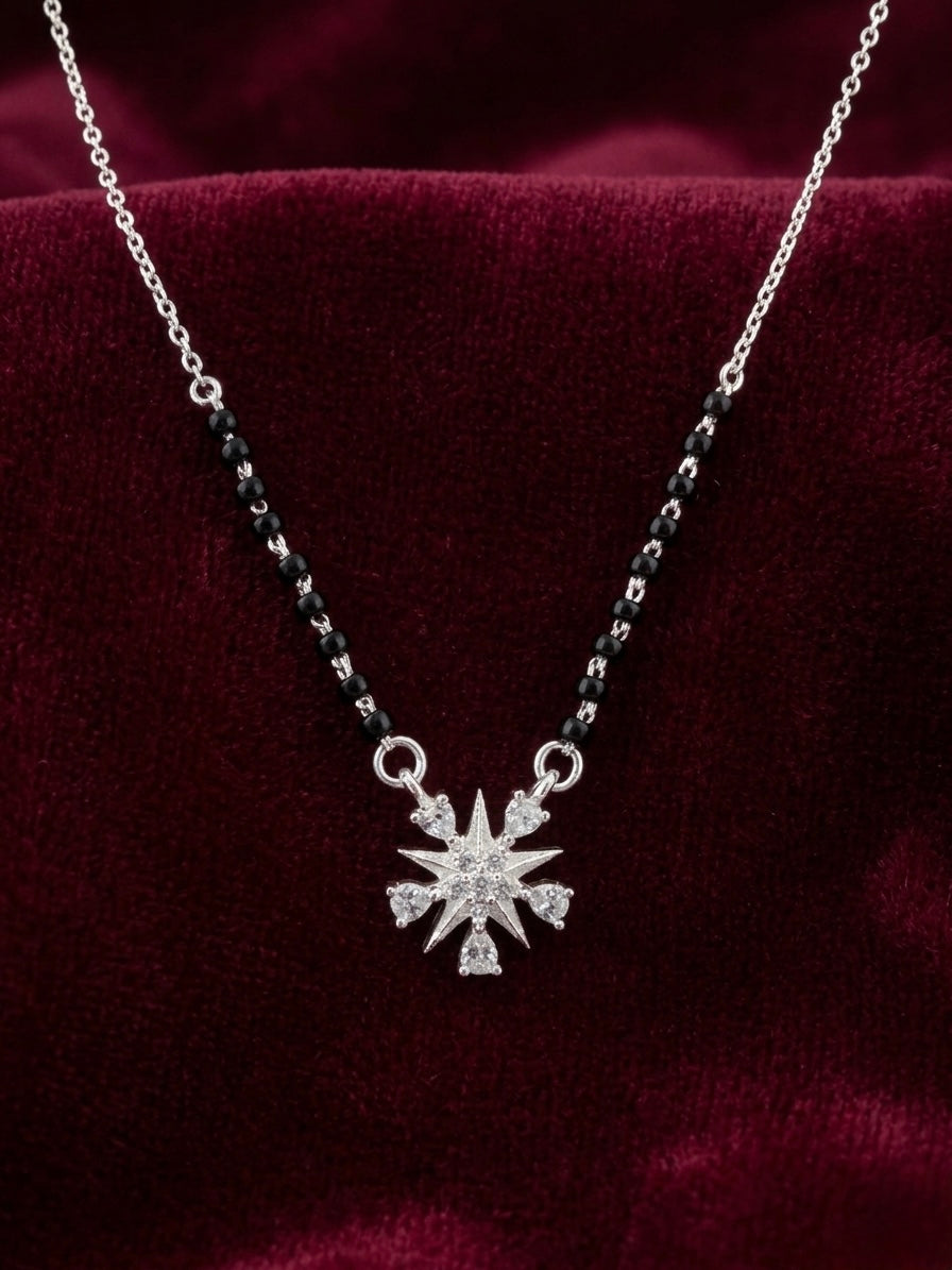 Silver Mangalsutra