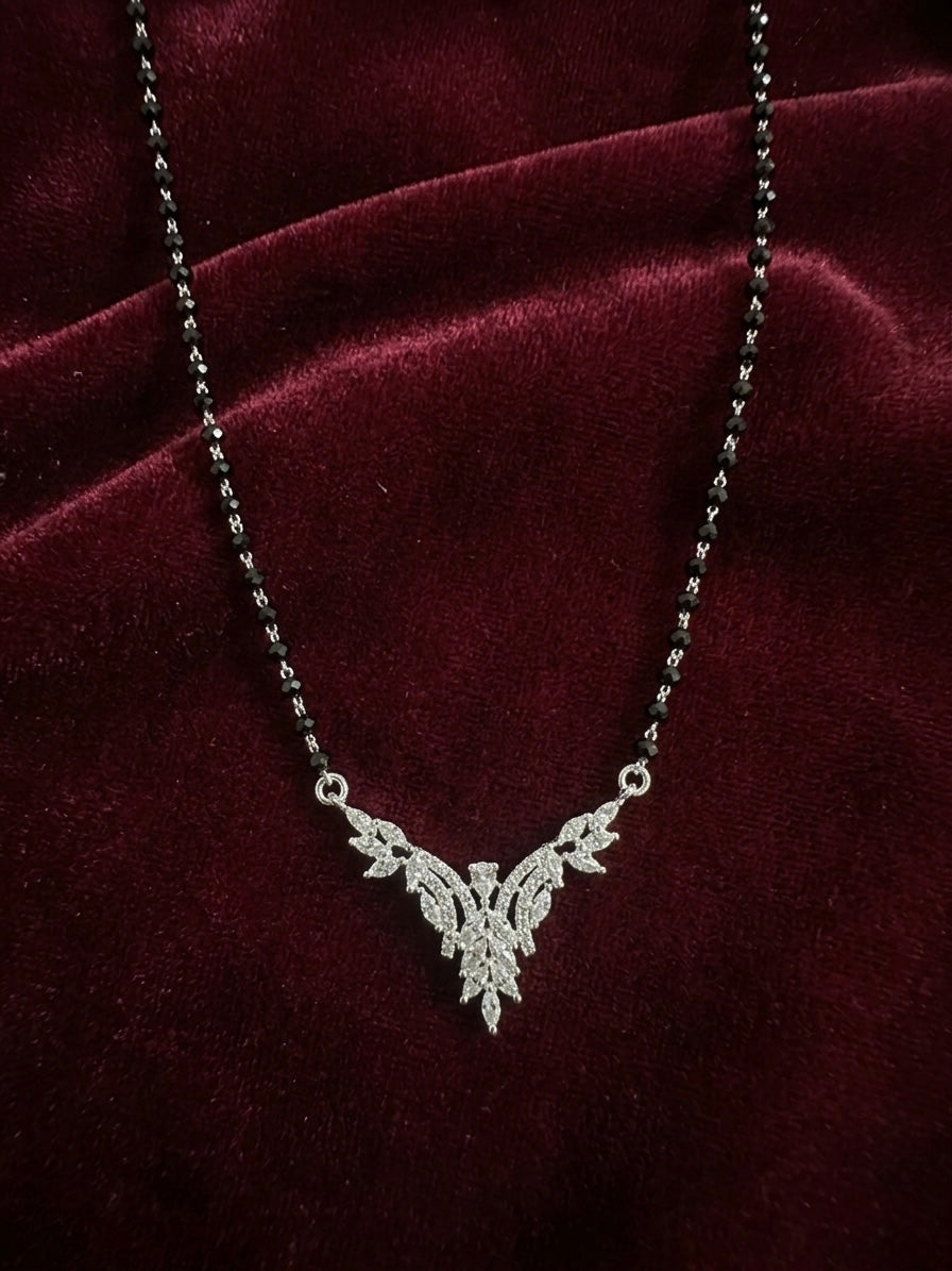 Silver Mangalsutra