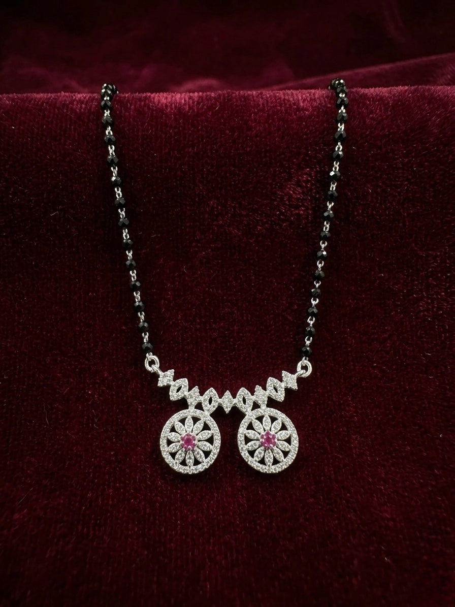 Silver Mangalsutra